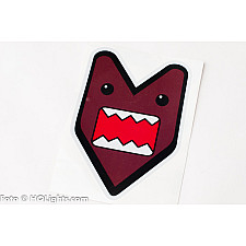 Reflexklistermärke, 155x110mm, JDM Arrow Domo Kun