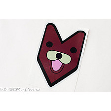 Klistermärke Reflex 155x110mm, JDM Arrow Domo Kun 2