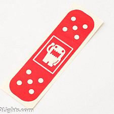 Klistermärke, röd, 150x41mm, Band-Aid JDM