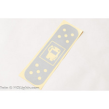 Klistermärke, Stor, Silver Reflex, 200x60mm, Band-Aid JDM