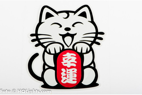 Sticker Cat, reflex, 100x80mm