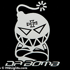 Sticker, 100x80mm, Da Bomb
