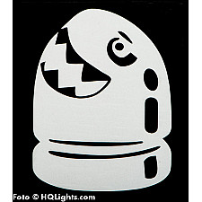 Reflexklistermärke, "Haj", 75x100mm
