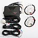 Strobe flash lights, 2 very powerful strobe lamps with control box, white