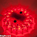 Magnetic UFO LED Road Flare Safety Emergency Light, shock proof, water proof, red