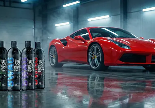 SWAG Ceramic Line – SiO₂-Based Spray Coating, Gel Coating, Plastic Dressing and Ceramic Shampoo