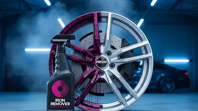 Fresso Iron Remover – Iron Fallout Remover with 95% Reduced Odour and Semi-Gel Formula for Paint and Wheels
