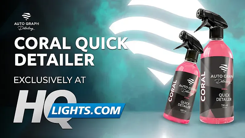 Auto Graph CORAL Quick Detailer – Instant Shine and Hydrophobic Protection