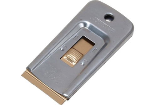 Monster Shine Window Scraper AKC000122 without rubber sleeve for safe sticker removal from car glass
