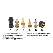 Foam Cannon, Brass, 1L, P.A. PA LS3