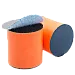 Sanding pad 30mm with hook and loop attachment and flexible construction for precision sanding on tight surfaces