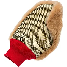 Wash Mitt, Natural Merino Wool, Flexipads
