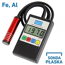 Färgtjockleksmätare 0-1990 µm med Automatisk Substratdetektion och LED-lampa, Blue Technology