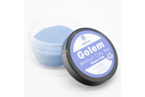 Clay Bar Medium 100g lackrengöringslera från Monster Shine New för mekanisk lackrengöring