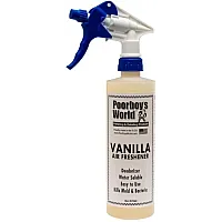 Luftfräschare Vaniljdoft 473ml Sprayflaska med Luktneutraliserande Formula, Poorboy's World