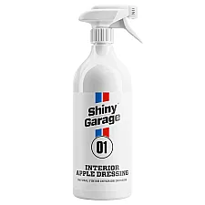 Plastic and Interior Dressing 500ml, Matte Finish, Antistatic, Apple Scent, Shiny Garage