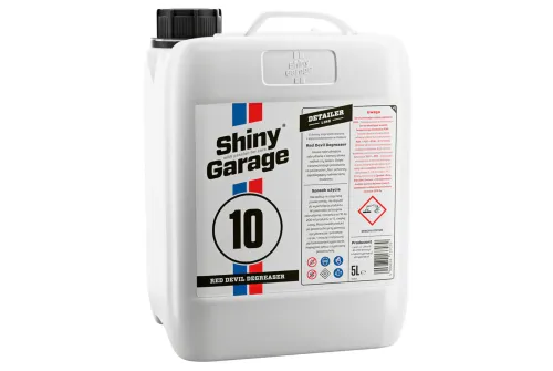 Shiny Garage Red Devil Degreaser 5L container for professional detailing and paint preparation