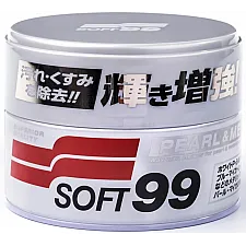 Car Wax 320g High Gloss Hydrophobic Water Spot Remover for Metallic Paint, SOFT99