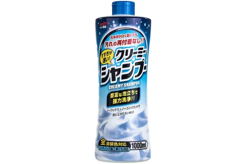 Soft99 Neutral Shampoo Creamy – szampon samochodowy o neutralnym ph 1L