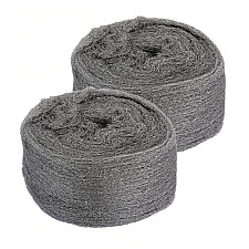 Steel Wool #0 Fine 16 Rolls Metal Parts Cleaning Durable MrCleaner