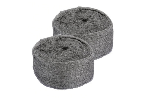 Stålull #0 Fin, 16 rullar hållbar stålull för skonsam rengöring av metall, som avgasrör. Perfekt för både hemmafixare och proffs.