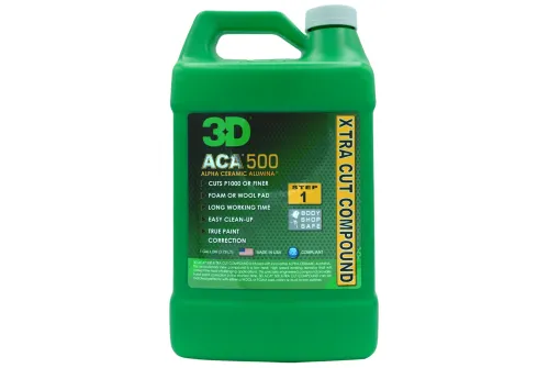 3D Car Care X-tra Cut Compound 3.8L with Alfa Ceramic Alumina technology for paint correction