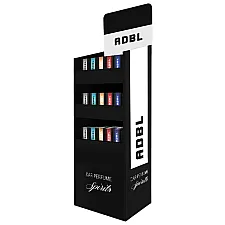 Perfume Display Stand 55 Bottles + 5 Testers 30ml Multi-Scent Assortment, ADBL