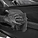 Black MA Pro Detailing Microfibre Cloth 40x40cm 370gsm with seamless construction and laser-cut edge