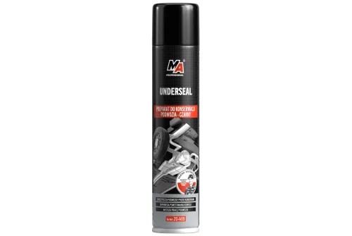 MA Pro Detailing Underredsskydd sprutbar 600ml flaska för rostfritt skydd av underrede