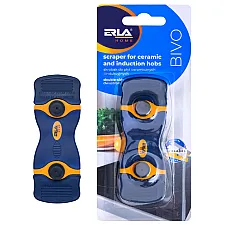 Skrapa Rostfritt Plastblad 14cm Ergonomiskt Handtag, K2