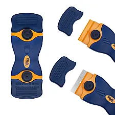 Skrapa Rostfritt Plastblad 14cm Ergonomiskt Handtag, K2
