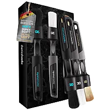 Detailing Brush Set 3-Pack 20mm, ChemicalWorkz New