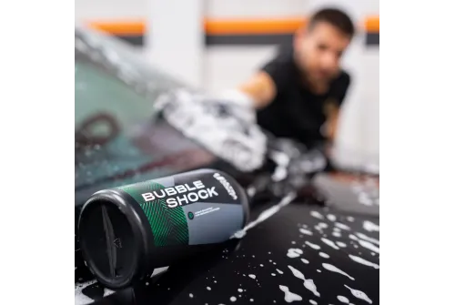 Bilschampo Bubble Shock 5L med surt pH och aktivt skum för keramisk Coating, Ultracoat