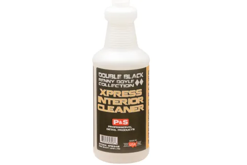 P&S Safety Bottle Xpress OSHA-compliant safety bottle for professional interior cleaning with permanently printed label