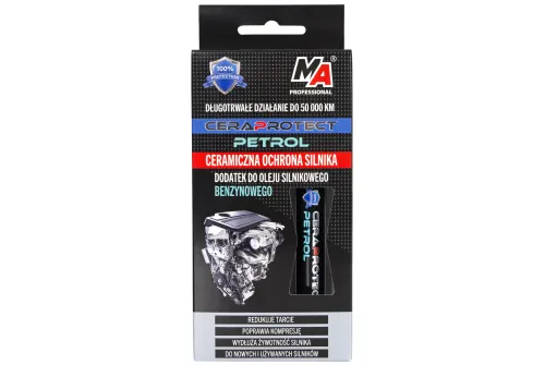 MA Pro Detailing Ceramic Engine Oil Additive 10 ml bottle for friction reduction and corrosion protection