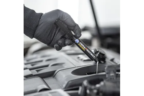 MA Pro Ceramic Oil Additive for diesel engine 10ml bottle with ceramic particles