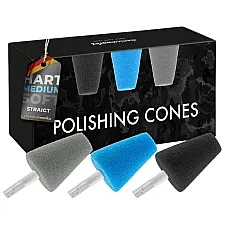 Polishing Cones Straight Set of 3, ChemicalWorkz New