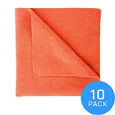 Microfibre Towel Edgeless 40x40 cm 320 gsm Coral High Absorption Scratch-Free 10-Pack, FX PROTECT