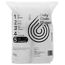 Microfibre Cloth Edgeless 350gsm 40x40cm 12-Pack, Cleantle