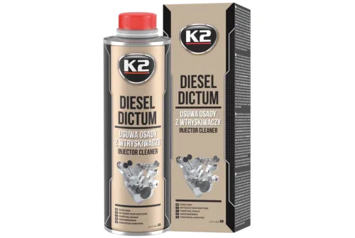 K2 Diesel Dictum 500ml dieselinjektor rengöringsmedel för common rail-system och högtryckspumpar