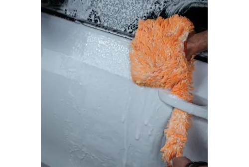 CARPRO Tvätthandske ultramjuk microfiber dubbelsidig för skonsam biltvätt och lackvård