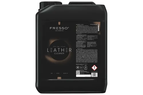 Fresso Leather Cleaner 5L bottle with neutral pH for gentle vehicle upholstery cleaning