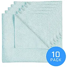 Microfibre Towel 230 GSM Short Pile White Diagnostic 40x40 cm Seamless Edge, FX PROTECT
