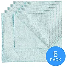 Microfibre Towel 230 GSM Short Pile White 40x40 cm Laser-Cut Edges, FX PROTECT