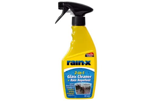 Rain-X Glasrengöring + Vattenavvisande Spray 500ml sprayflaska för bilrutor