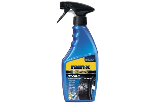Rain-X Graphene Tyre Shine & Protectant 500ml bottle for tyre treatment and protection