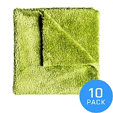 Microfibre Towel Grassy Green Boa 40x40 cm 500 g/m² Edgeless Durable, FX PROTECT