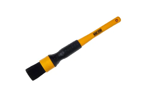 WORK STUFF Detailing Brush 24mm Ultra Grip with stainless steel and ergonomic handle for scratch-free cleaning