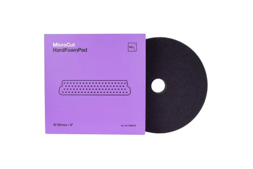Koch Chemie Microcut Pad Violet Hard 150mm polerpad för maskinpolering och borttagning av hologram