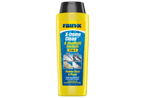 Rain-X X-Treme Clean & Headlight Restorer 325ml flaska för rengöring och renovering av strålkastarglas